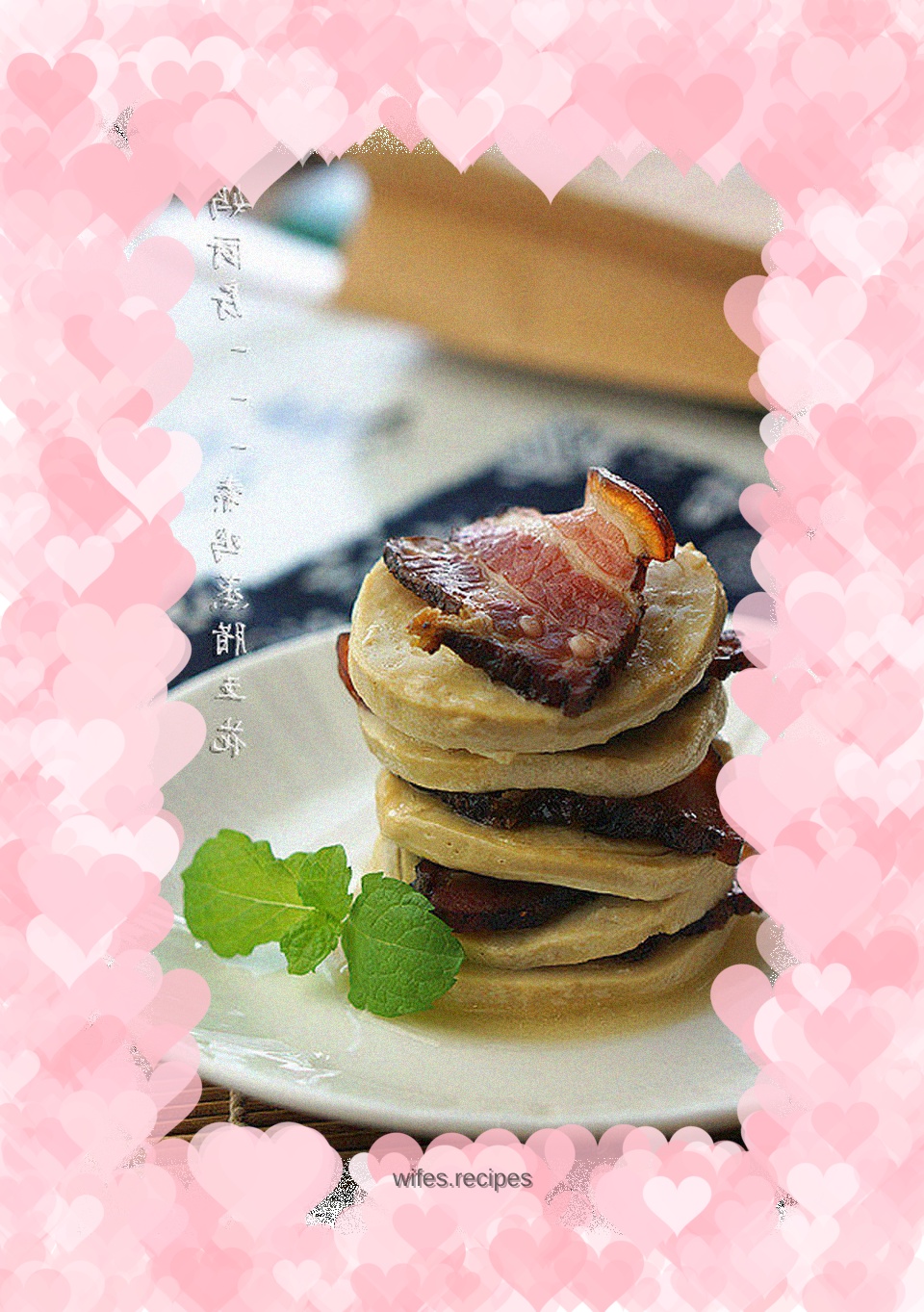 Vegetarian Chicken Steamed with Cured Pork Flowers