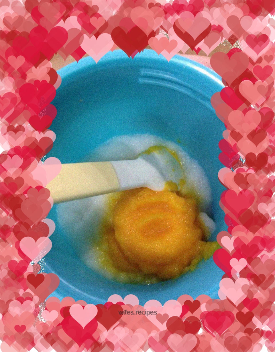 Baby food supplement carrot puree