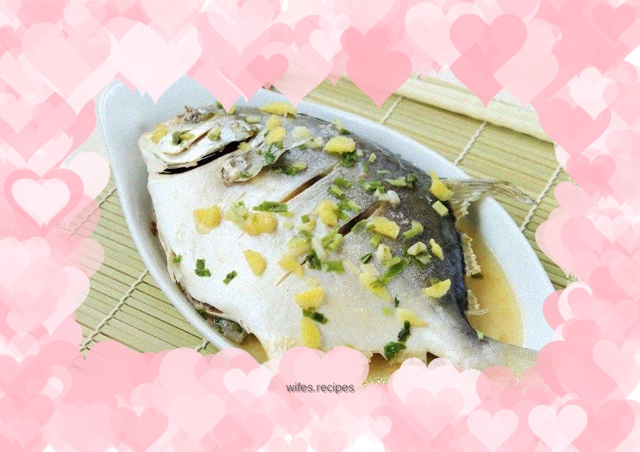 Steamed Pomfret