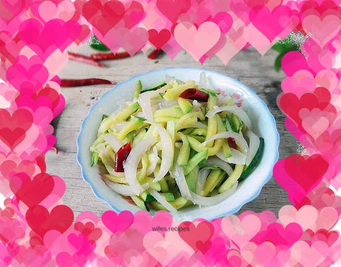 Stir-fried tender pumpkin with onions