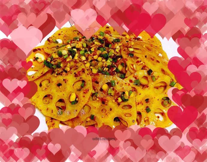 Spicy and sour lotus root slices