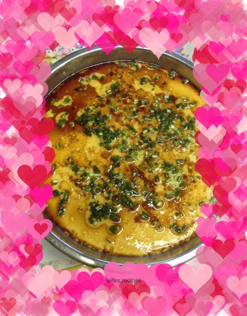 Steamed Egg with Dried Shrimp