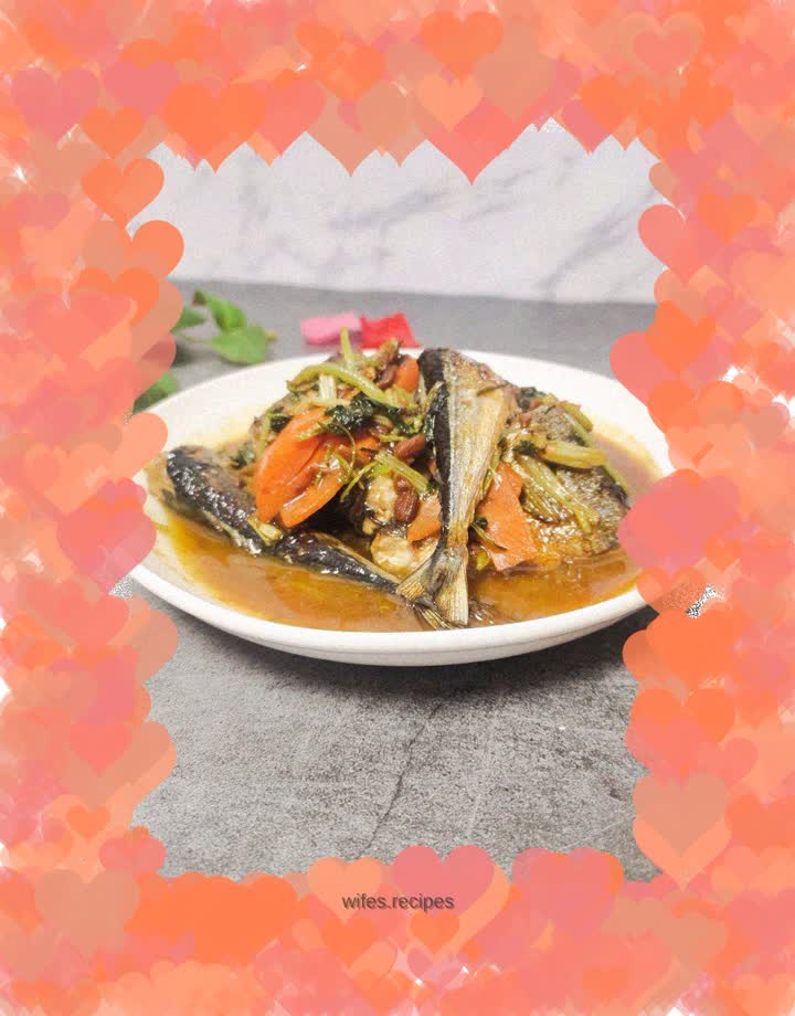 Braised saury