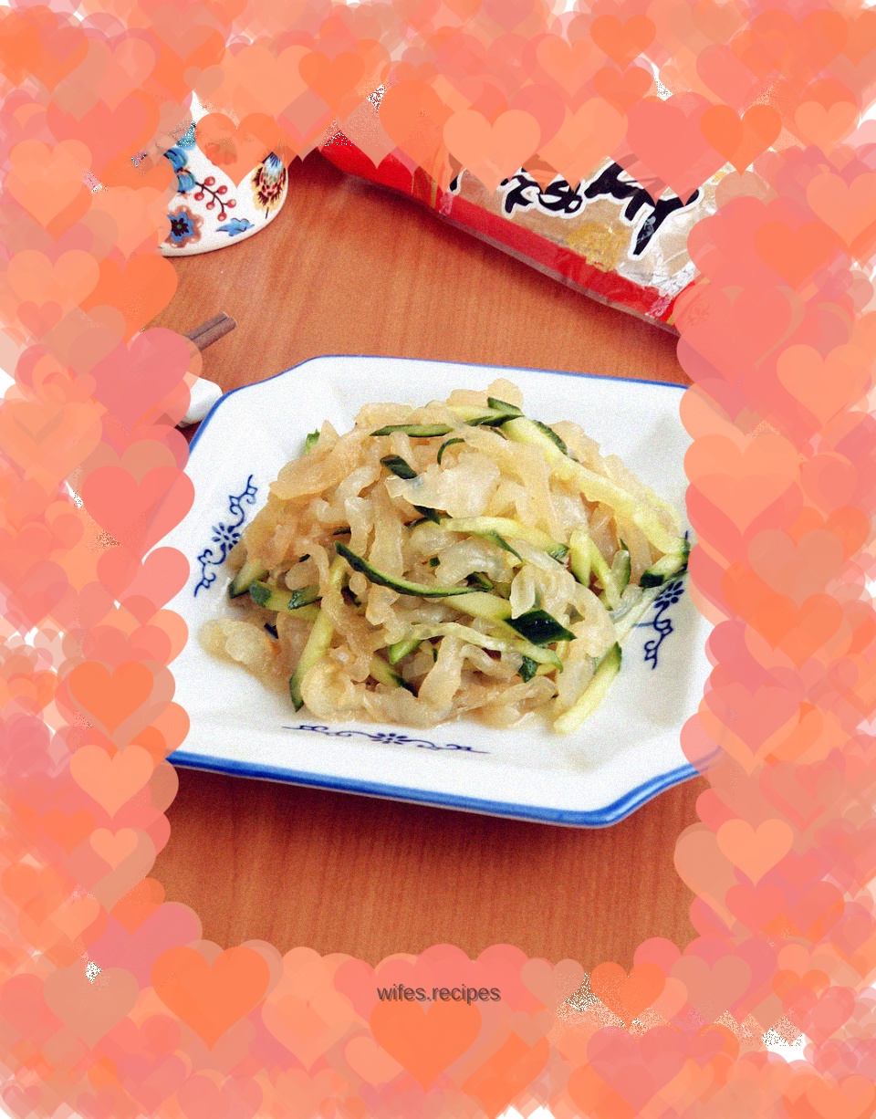 【Tianjin】Jellyfish mixed with cucumber