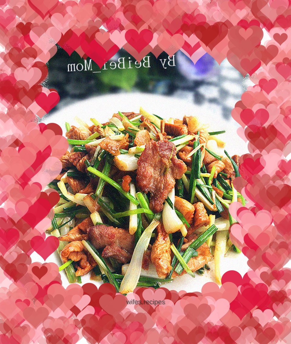 Fried buckwheat with dried radish
