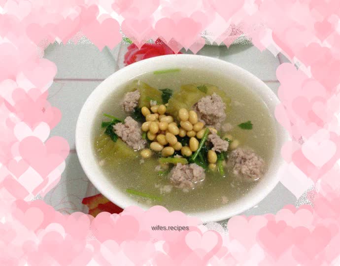 Soybean and Bitter Melon Soup