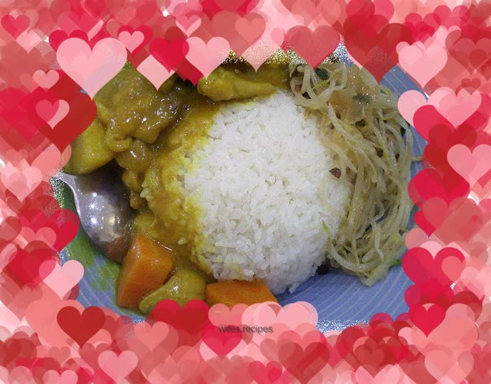 The best companion for rice-----Potato Curry Chicken