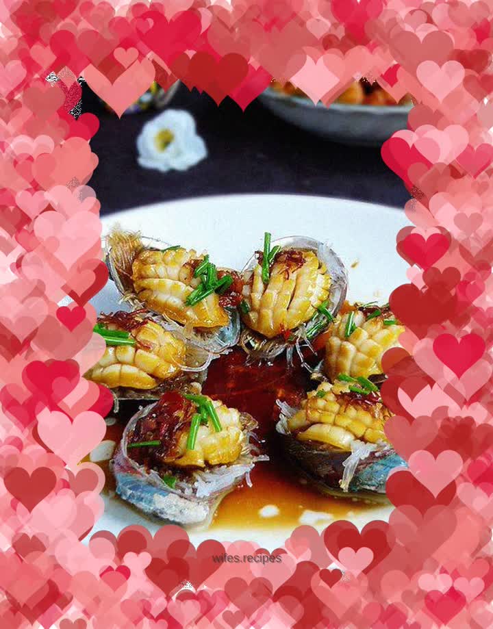 Steamed Abalone with XO Sauce