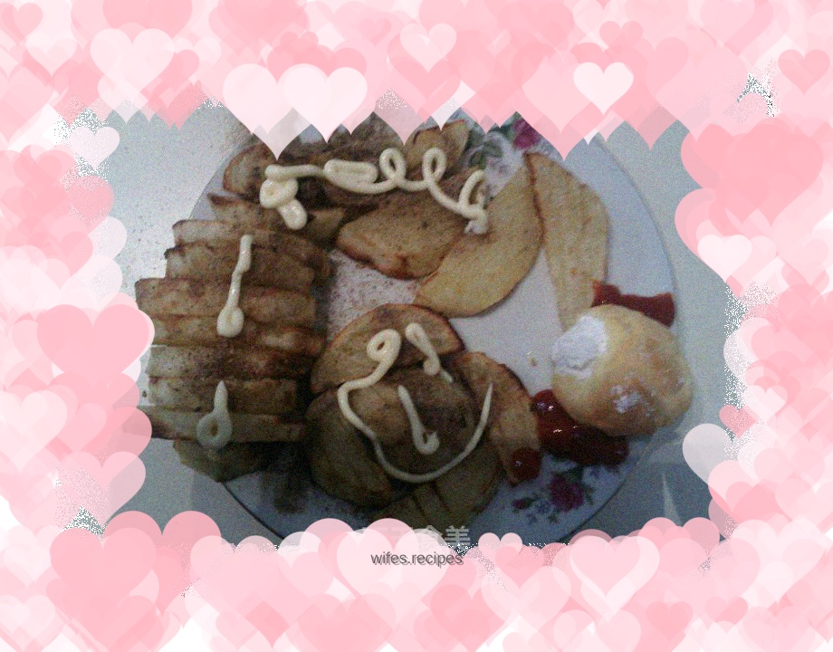 My daughter’s baked potatoes