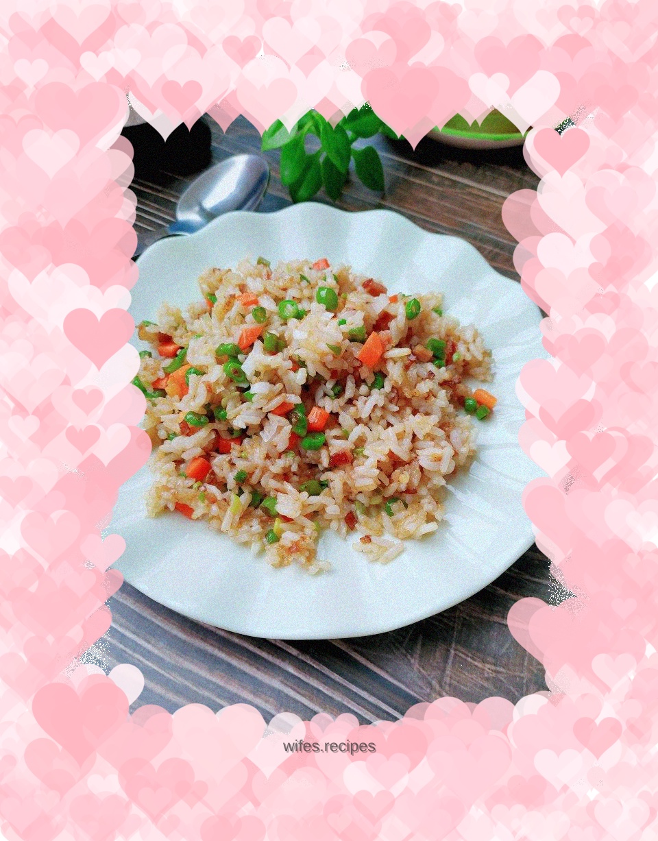 Bacon and Cowpea Fried Rice