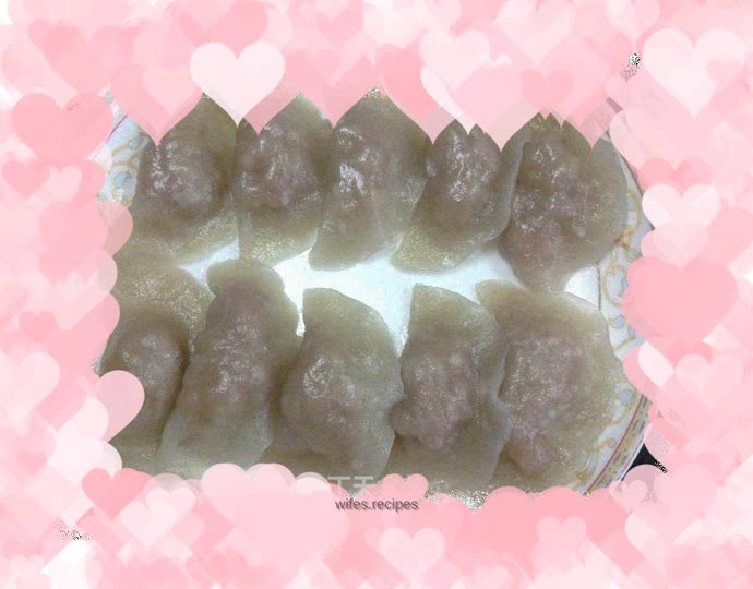 Sweet Potato Flour Dumplings