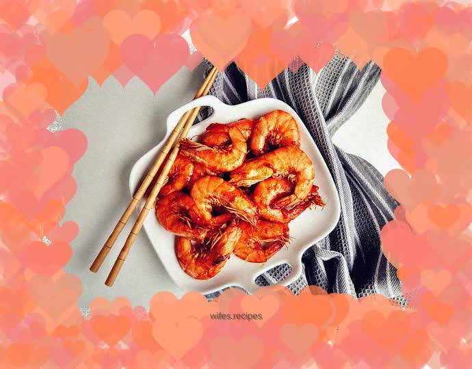 Fried Shrimp with Tomato