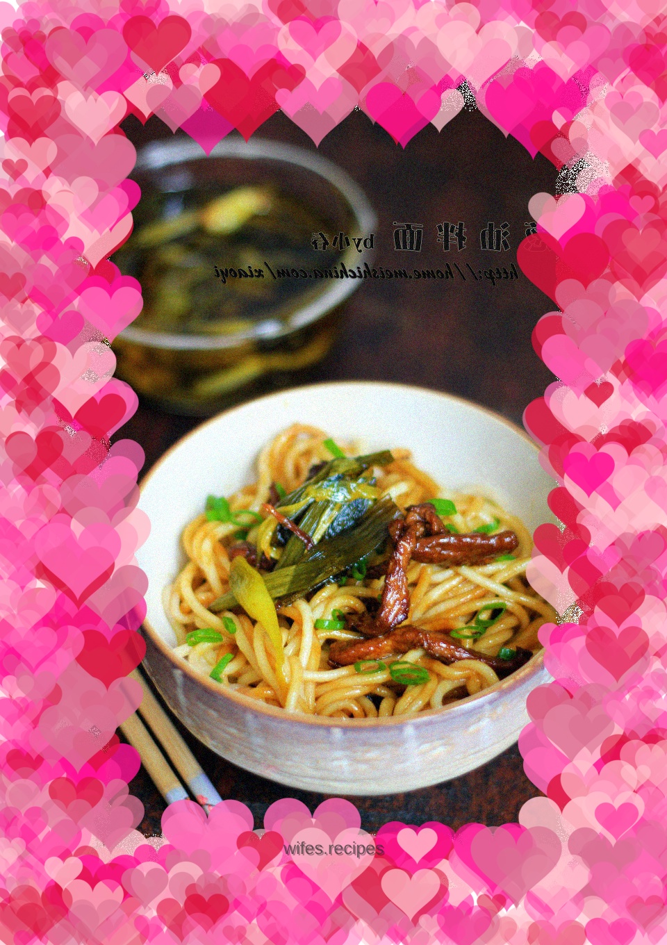 Full of fragrance, smooth and chewy, a bowl of unparalleled taste - scallion oil noodles