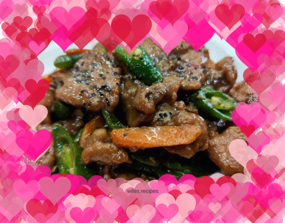 Beef Fillet in Oyster Sauce