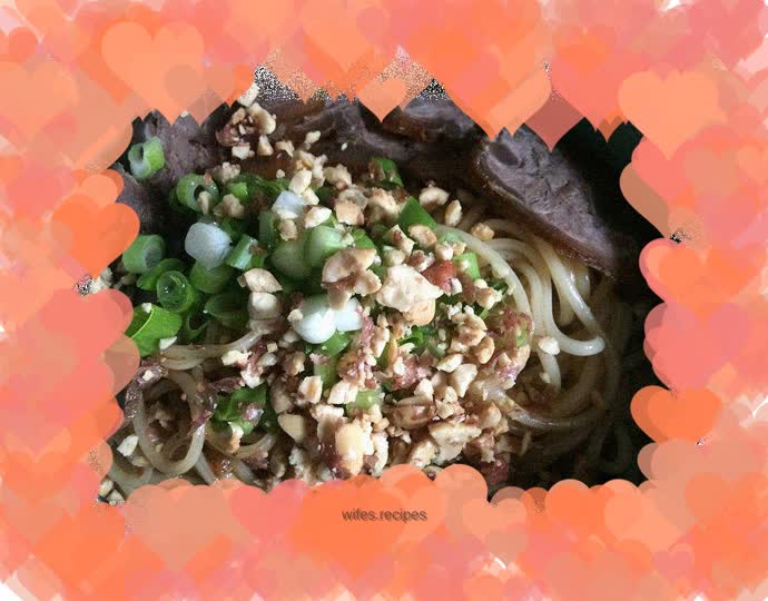 Sichuan style noodles