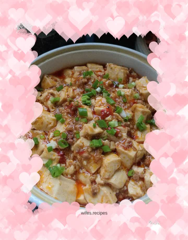 Homemade Mapo Tofu