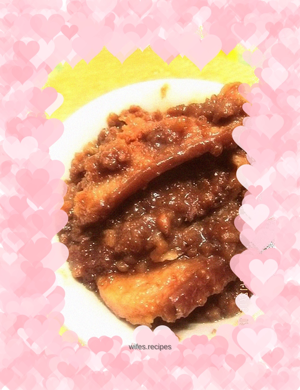 Rice vermicelli and meat