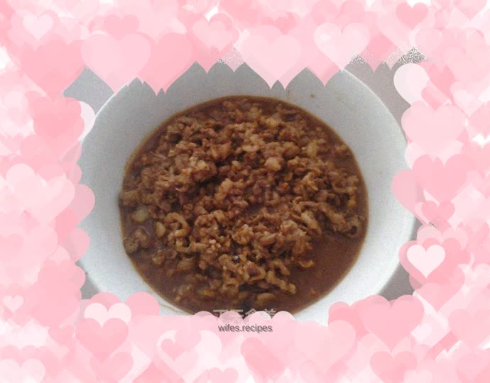 Homemade braised pork