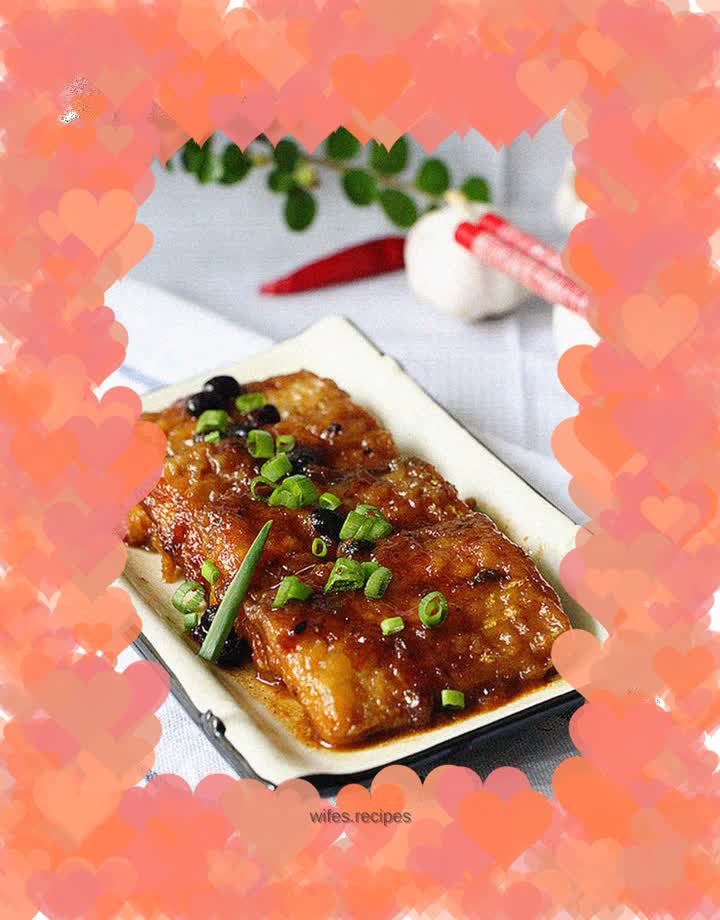 Braised Hairtail with Black Bean Sauce