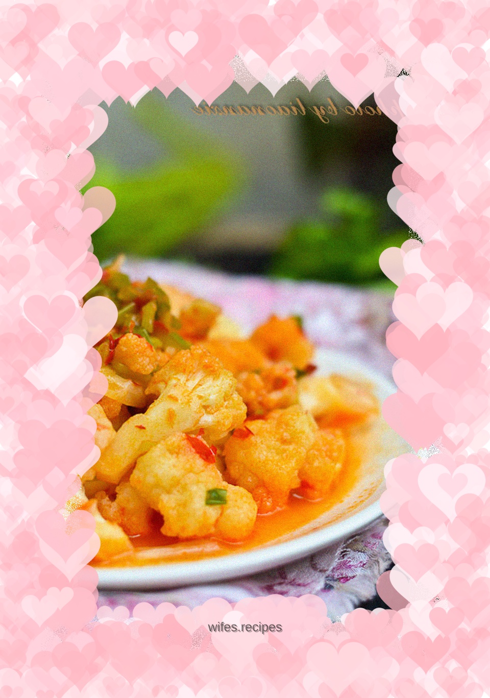 Stir-fried Cauliflower with Garlic Chili Sauce