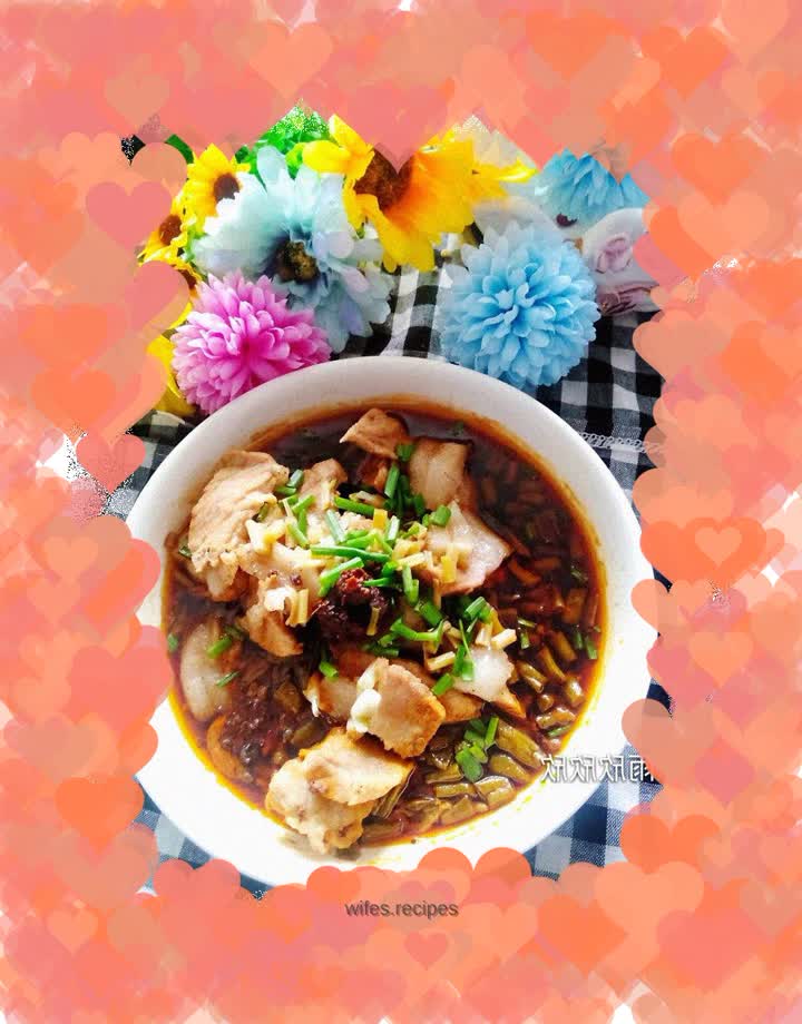 Steamed pork with pickles