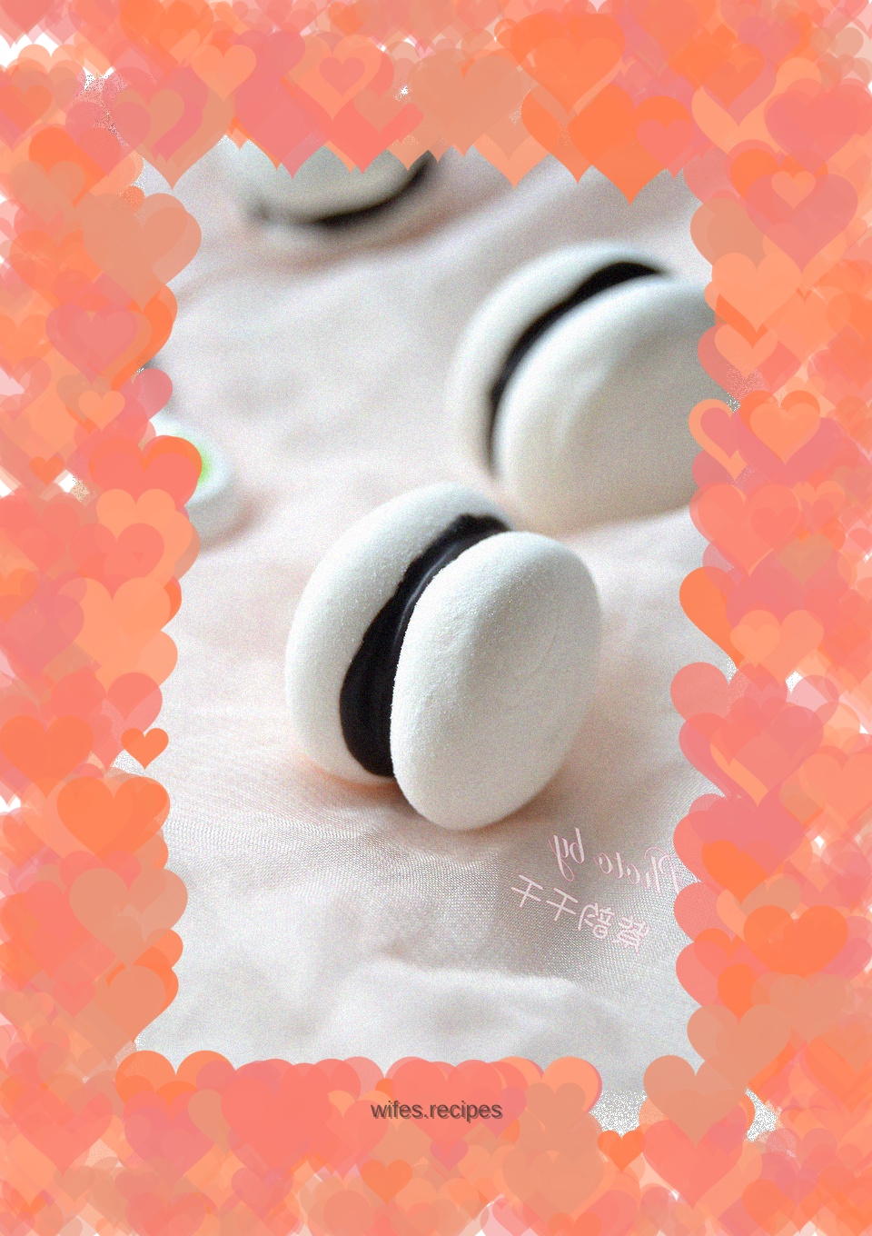 Chocolate filled marshmallows