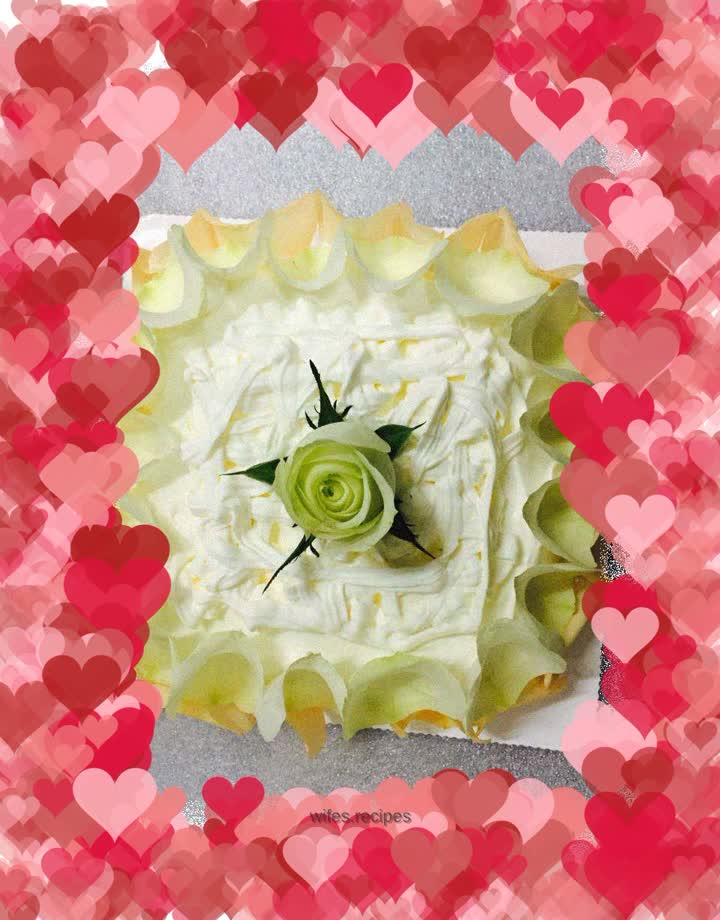 rose cake
