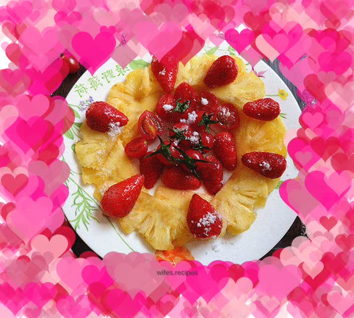 Pineapple and Strawberry Compote