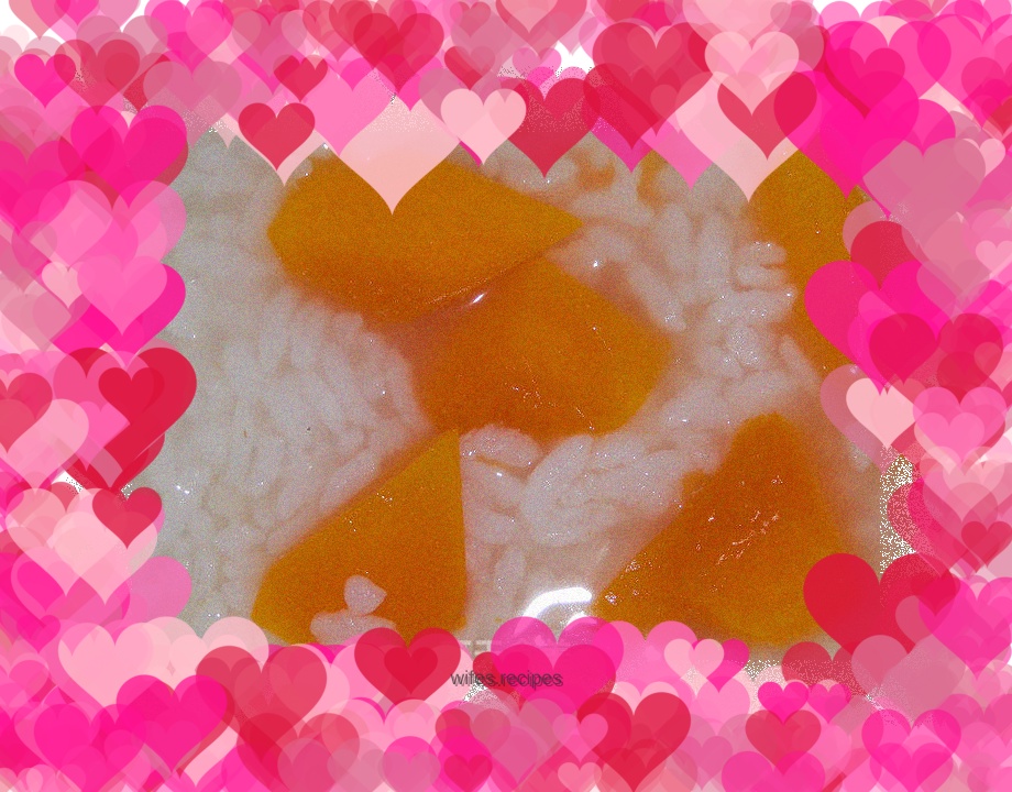 Pumpkin rice porridge