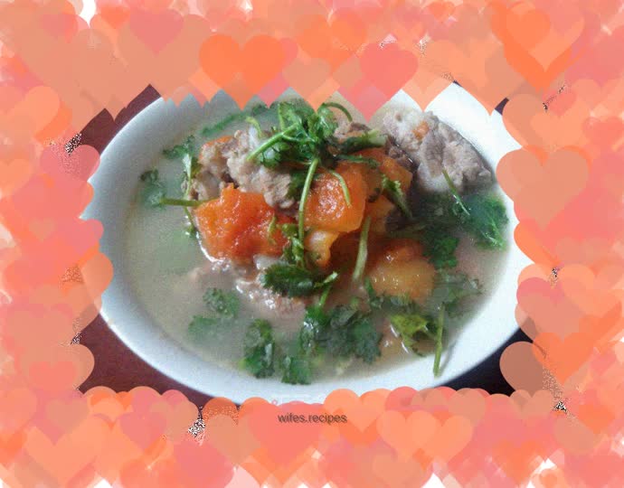 Papaya Braised Pork Ribs