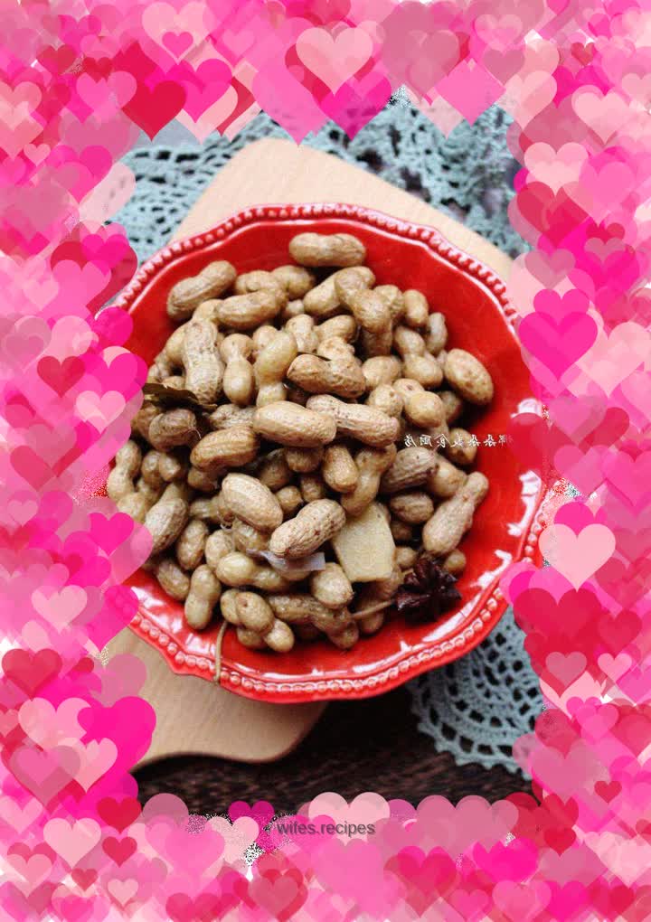 Brine peanuts