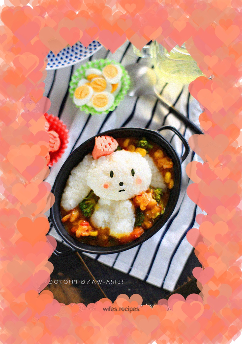 Curry Rice Ball - Little Cute Rabbit