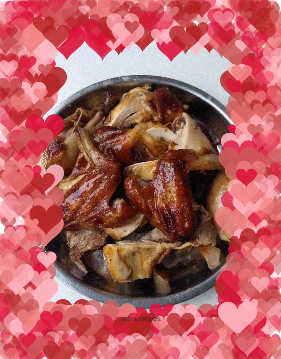 Homemade roast chicken