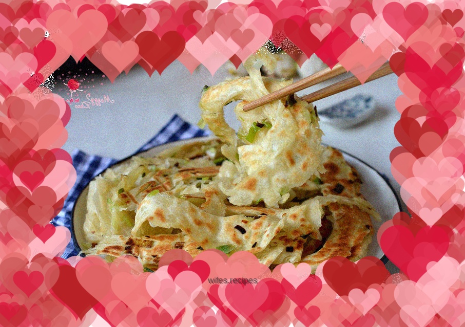 Scallion hand cakes