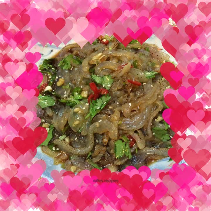 Crispy cold jellyfish