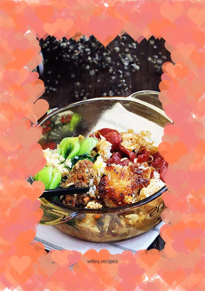 Cured Meat Claypot Rice