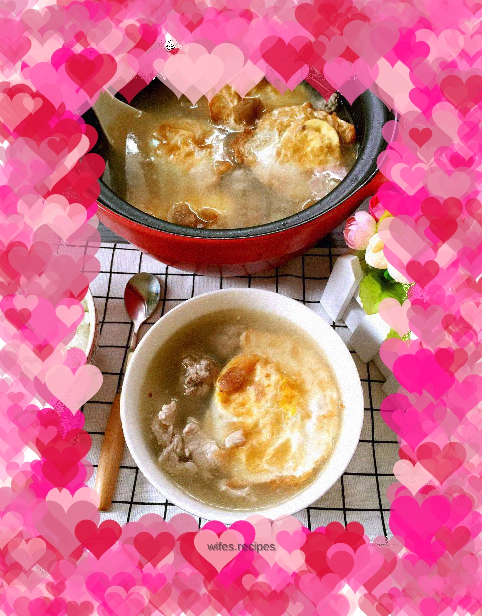 Poached Egg, Sour Plum and Pork Soup