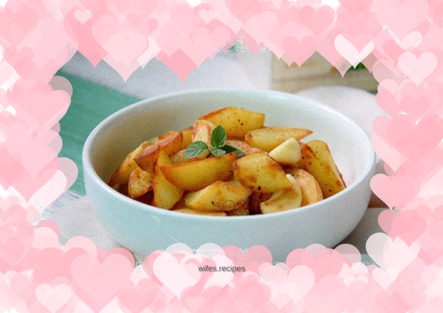 Black pepper potato wedges