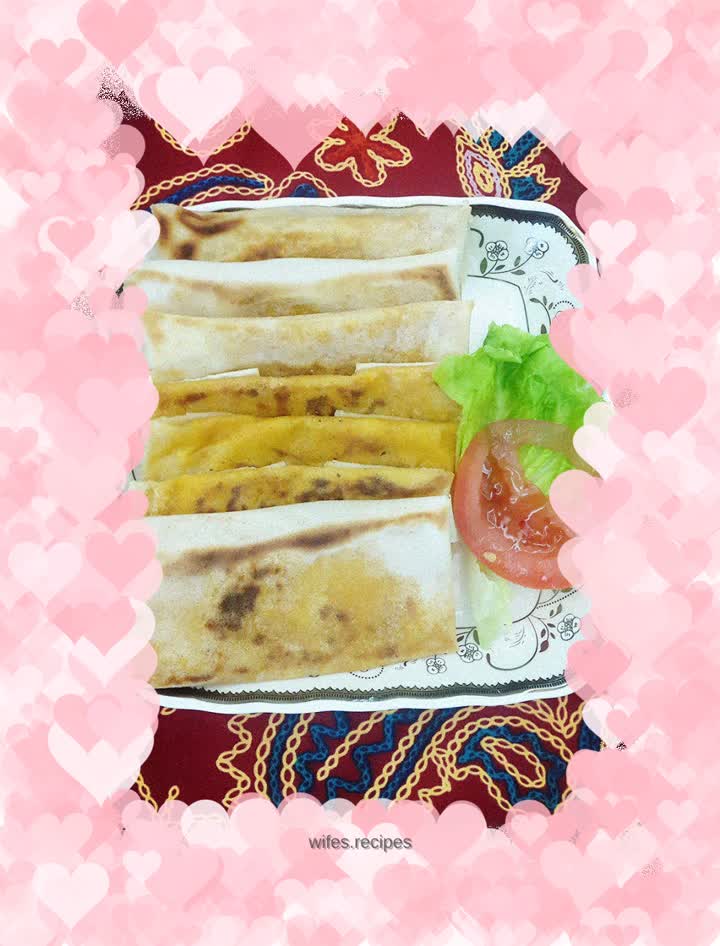 Tomato Chicken Pancakes