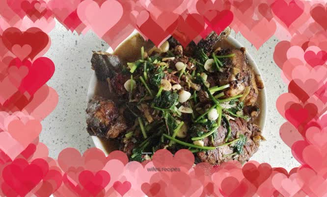 Braised Spanish Mackerel