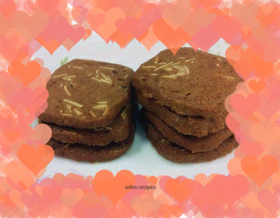 Cocoa powder cannot replace chocolate almond cookies