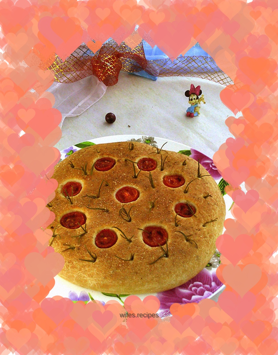 Tomato Rosemary Focaccia