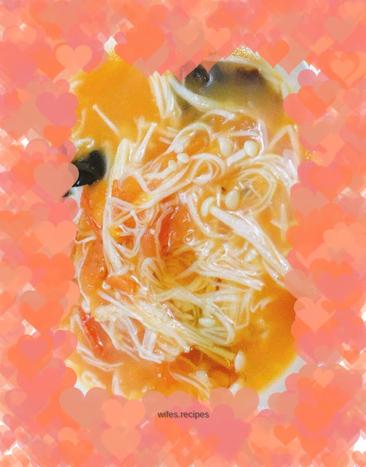 Fresh Enoki Mushrooms