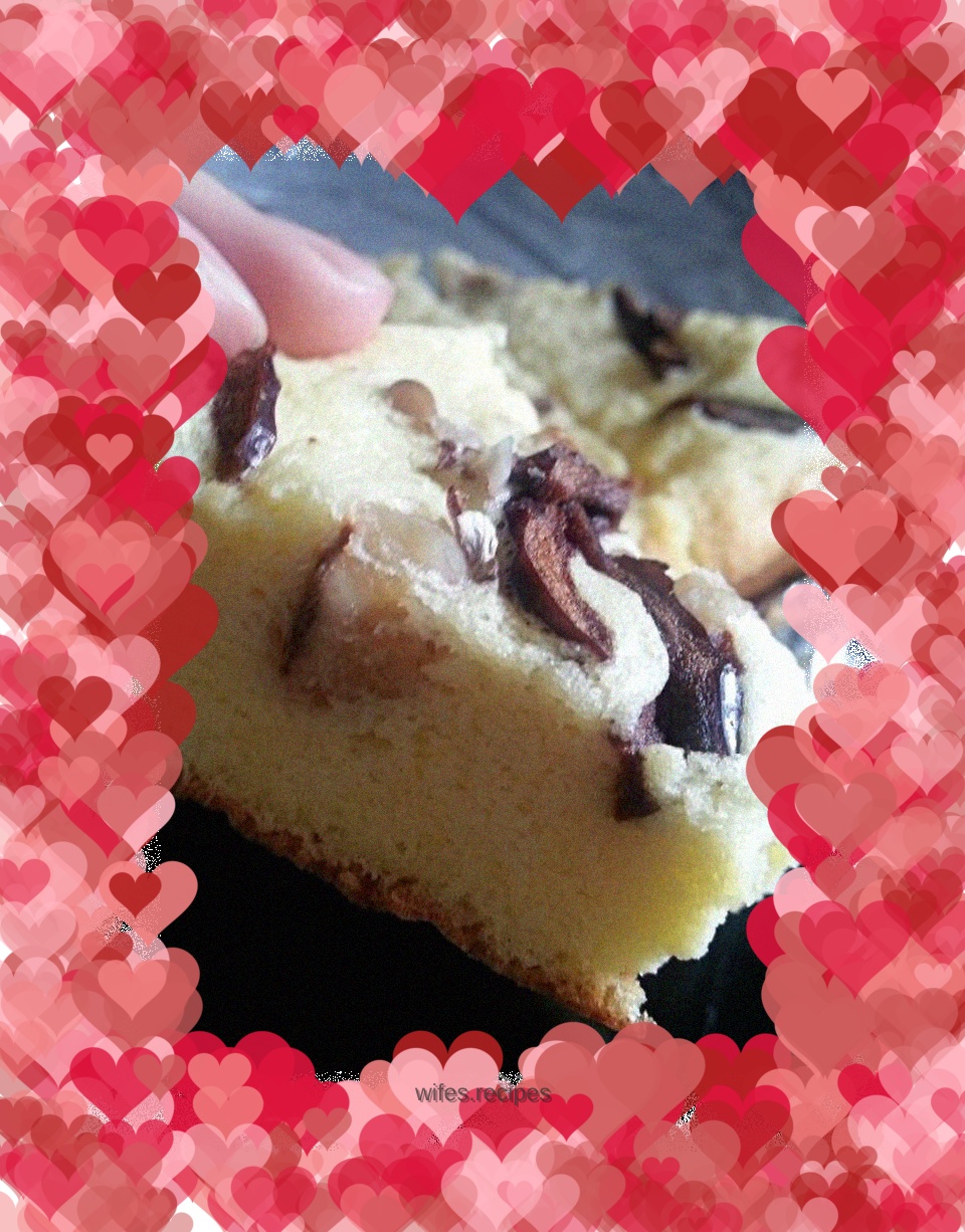 Walnut and Red Date Cake