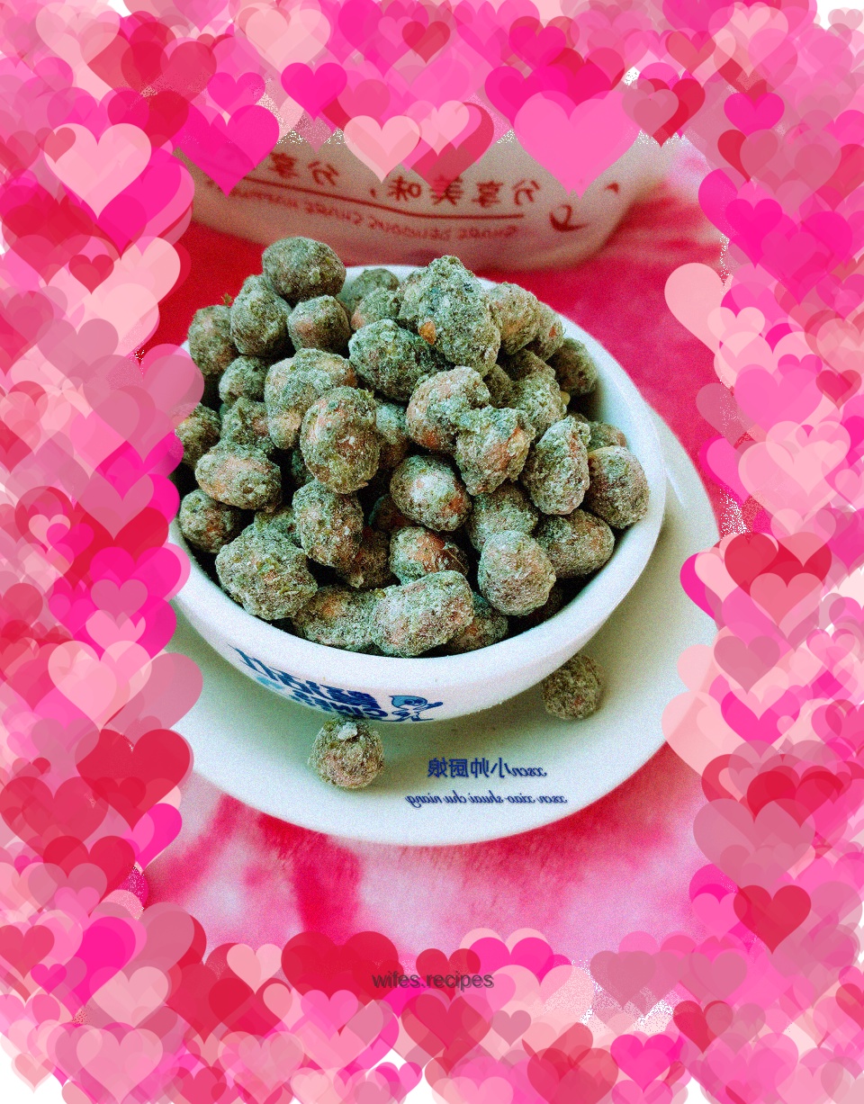 Homemade seaweed sugar-wrapped peanut brittle ~ seaweed peanut brittle