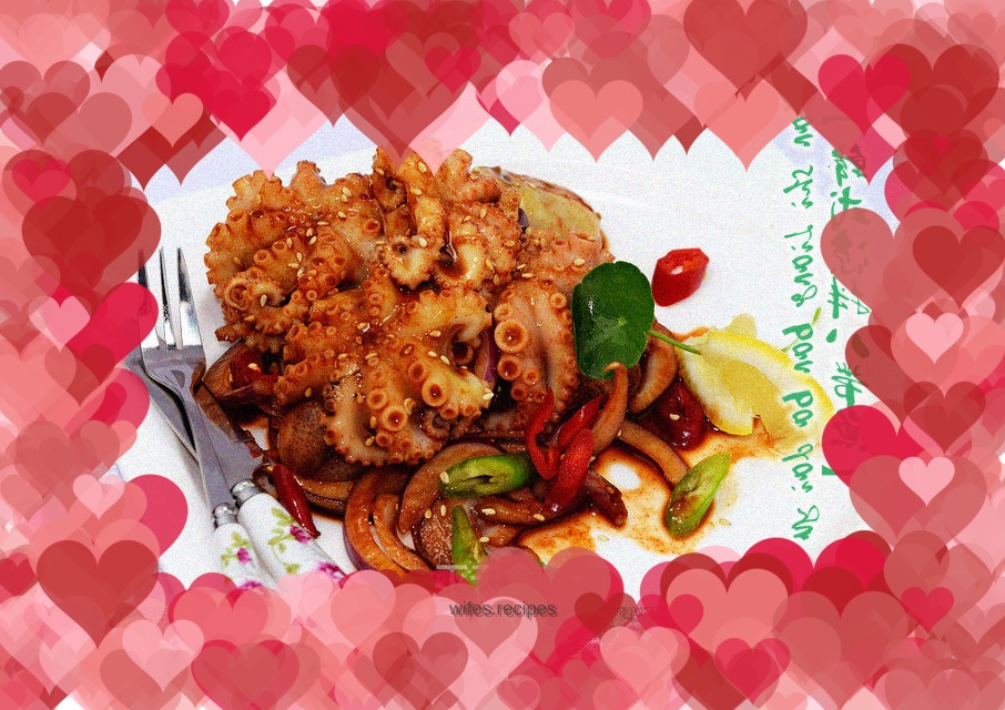 [Korean-style cold octopus]--Summer seafood cold salad is more delicious