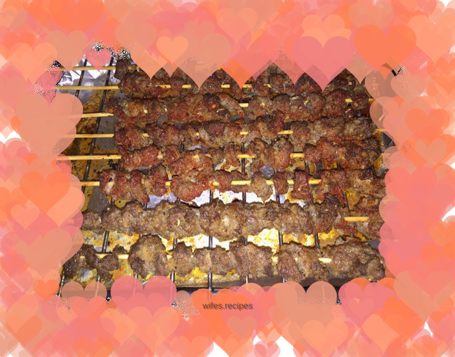 Mutton skewers