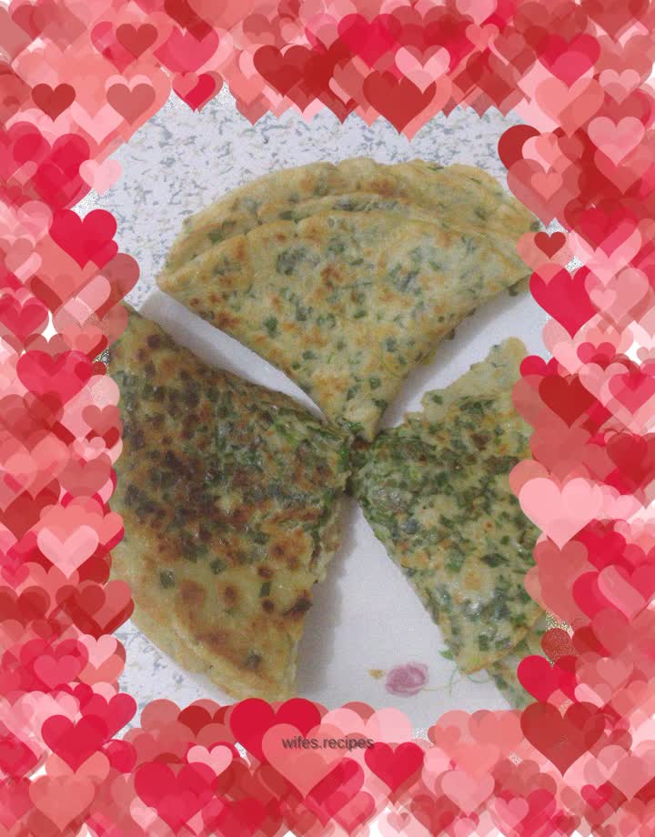 Chives and Egg Pancakes