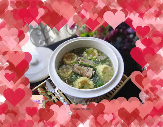 Corn ribs soup