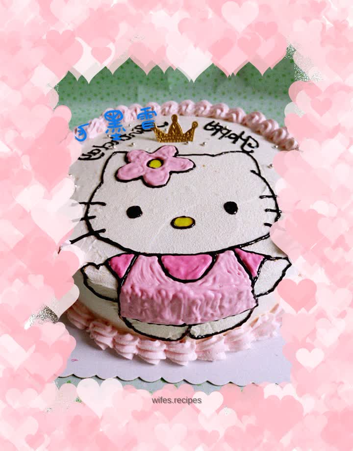 Glutinous rice paper transfer cake